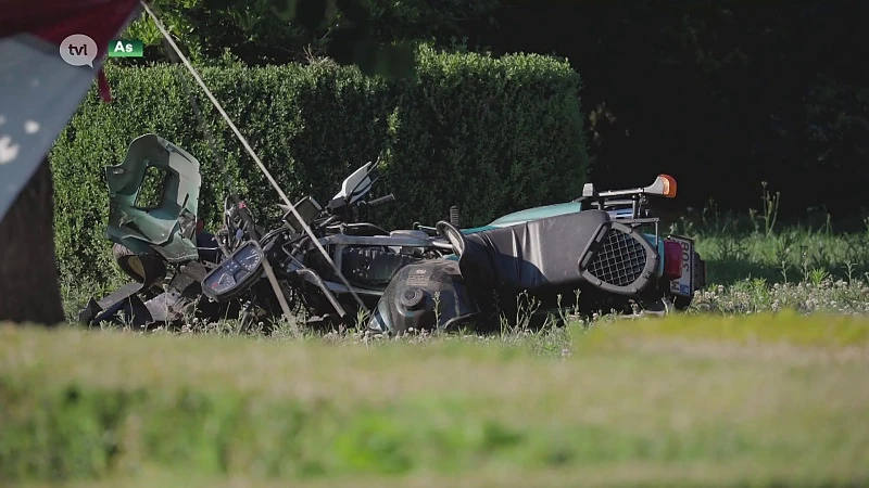 Motorrijder komt om het leven na aanrijding in As