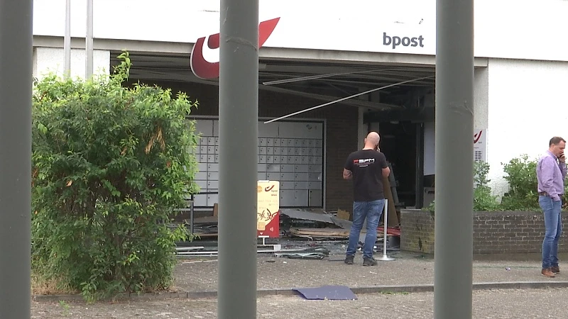 Plofkraak op kantoor van Bpost in Tongeren