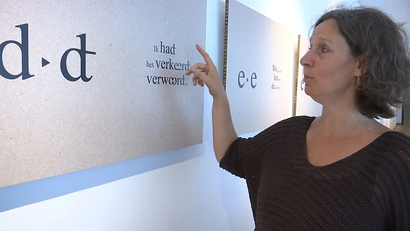 Expo in Genk: woorden nooit meer fout lezen met bijzonder schriftbeeld