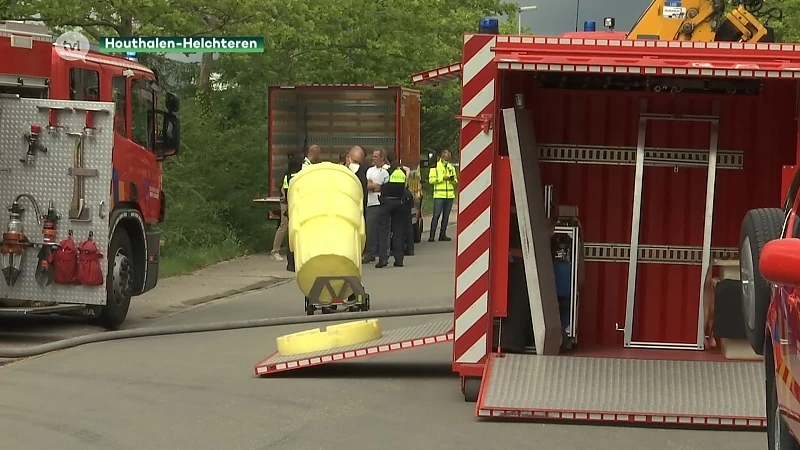 Arbeider gewond door lek salpeterzuur in Houthalen