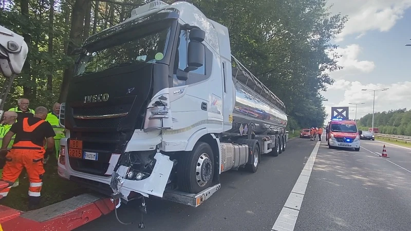 Kettingbotsing op E314 in Genk