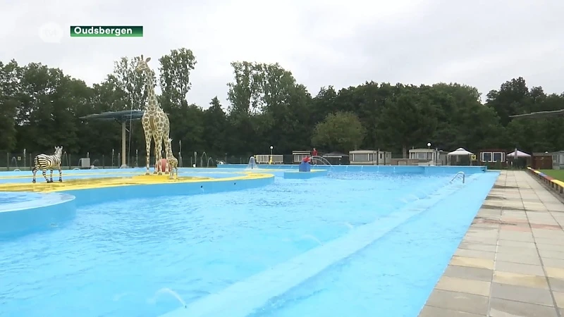 Openluchtzwembaden terug open, maar blijven leeg door slecht weer