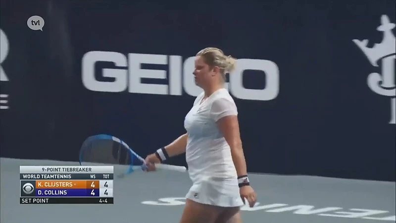Kim Clijsters blijft winnen in de Verenigde Staten