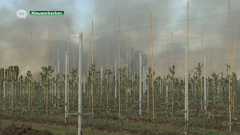 Asbest vrijgekomen bij brand in Herk-de-Stad, houd ramen en deuren gesloten