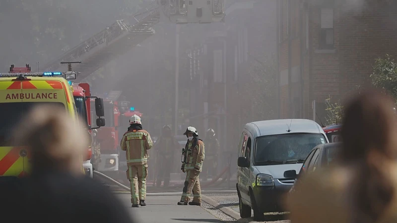 Drie gezinnen dakloos door brand in Koersel