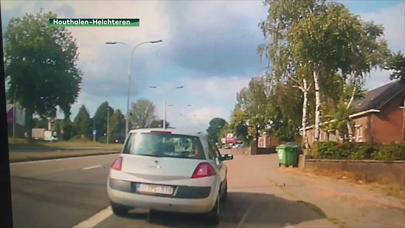 Spookrijder veroorzaakt enorme ravage in Houthalen-Helchteren