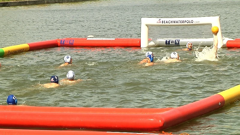 Beachwaterpolo-evenement in de Hasseltse kanaalkom vervangt internationaal tornooi
