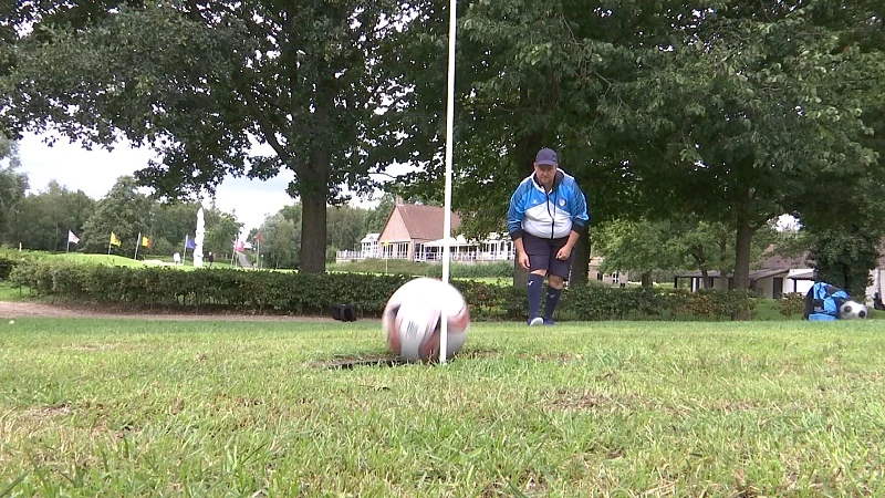 Genkenaar Jeroen Coppens pakt Belgische titel footgolf