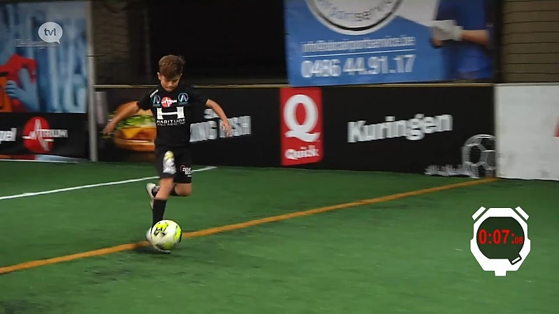 Dribbelkoning Junior: Yari Gielkens