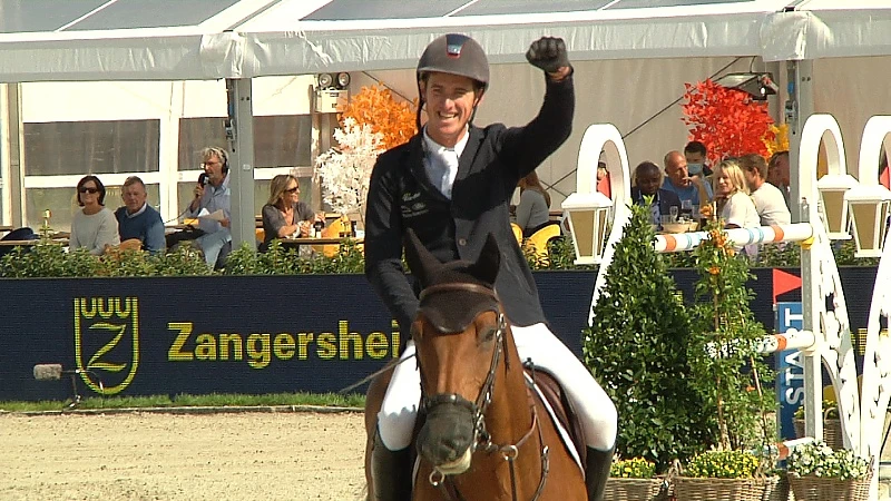Jos Verlooy pakt Belgische driekleur op BK Jumping Zangersheide