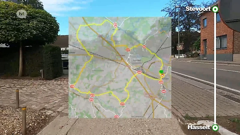 Kunstig fietsen in de groene rand 1