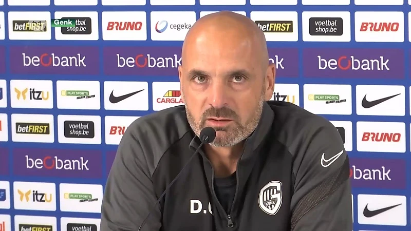 Domenico Olivieri staat voor zijn vuurdoop als coach van Genk