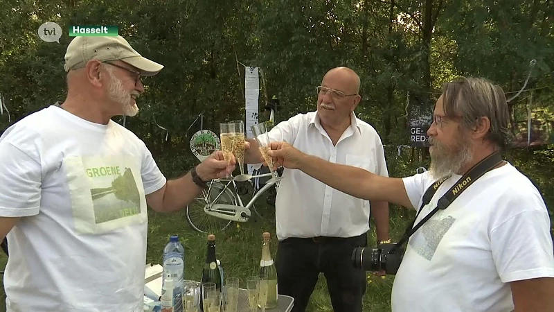 Actiefront viert feest voor het behoud van Groene Delle