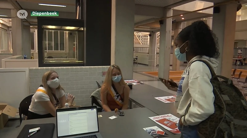 UHasselt start academiejaar op gang in code oranje