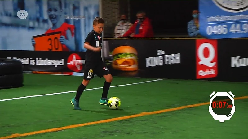 Dribbelkoning Junior: Lars Van Asten (FC Maasland NO)