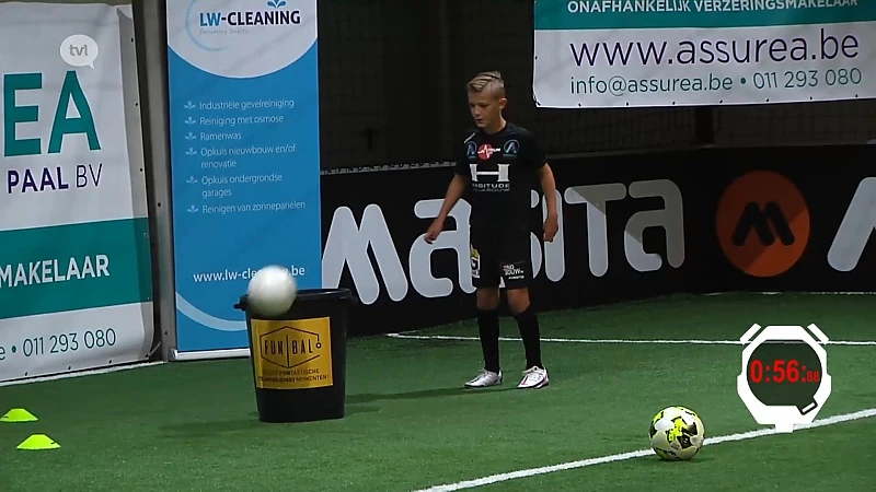 Dribbelkoning Junior: Ruiz Stevens (Fortuna Sittard)