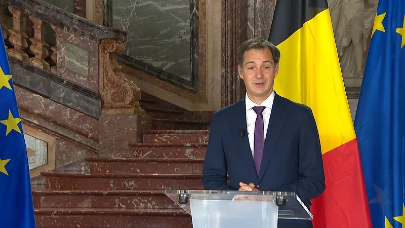Alexander De Croo premier van Vivaldi-regering