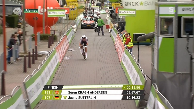 Tijdrit van de Binck Bank Tour houdt Kanne de hele dag in de ban