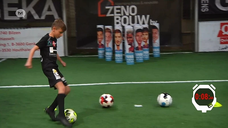 Dribbelkoning Junior: Vic Ponsen (FC Maasland NO)