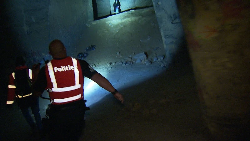 Politie betrapt 27 feestvierders in mergelgroeve Riemst