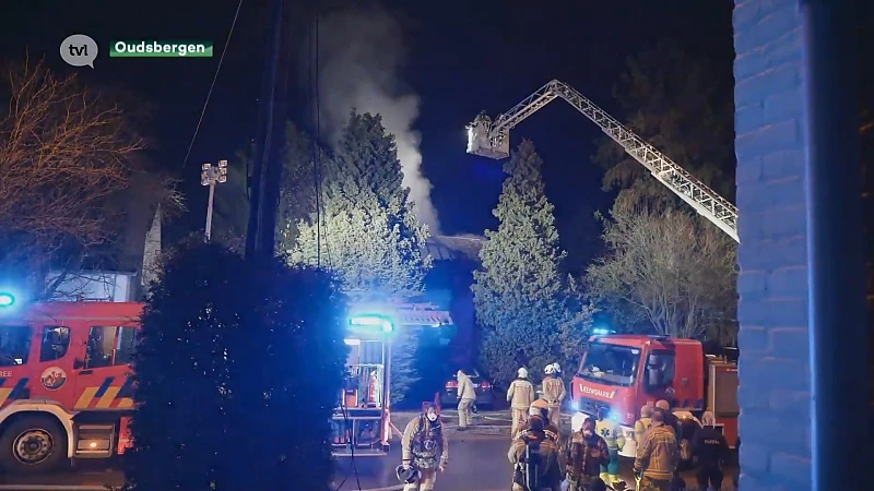 Vrouw komt om bij woningbrand in Oudsbergen