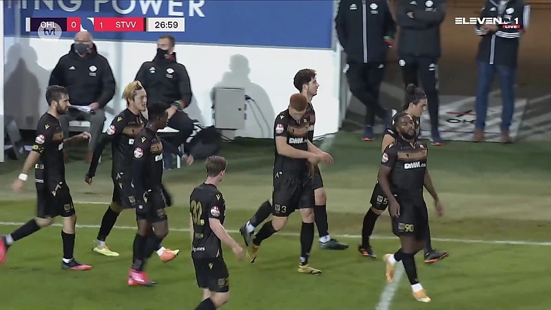 STVV pakt punt op OHL dankzij late goal Nazon