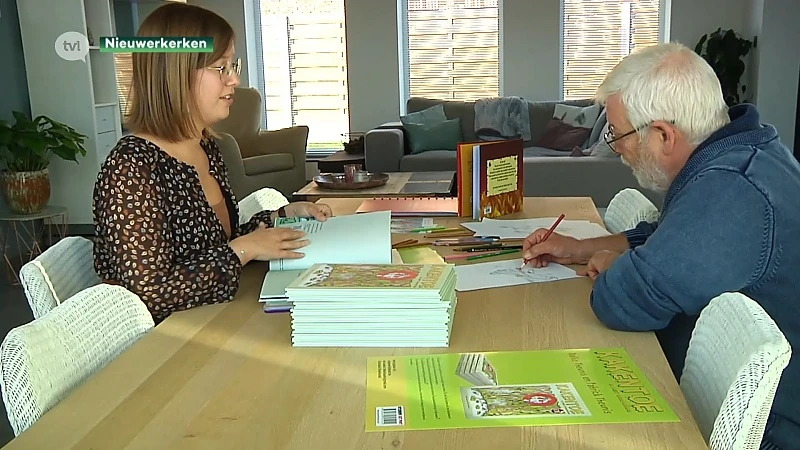 Schooljuf uit Nieuwerkerken maakt kinderboek met haar papa