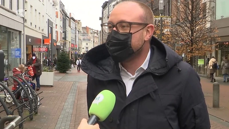 Ben Croonenborghs (Centrummanager Hasselt): "Verwachten dit weekend pas grote drukte in de binnenstad"