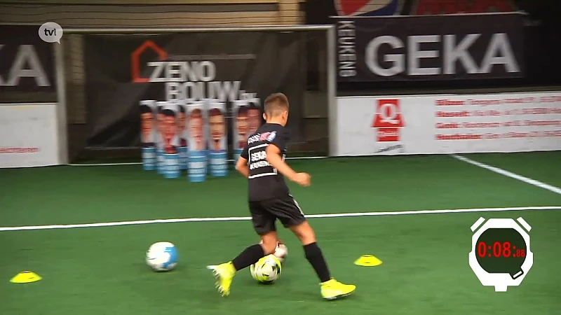 Dribbelkoning Junior: Dario Wijns (Fortuna Sittard)