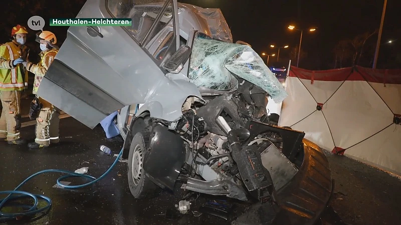 Dodelijk ongeval met bestelwagen op E314