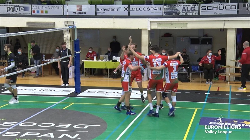 Machtig Maaseik te sterk voor Menen in volleybaltopper