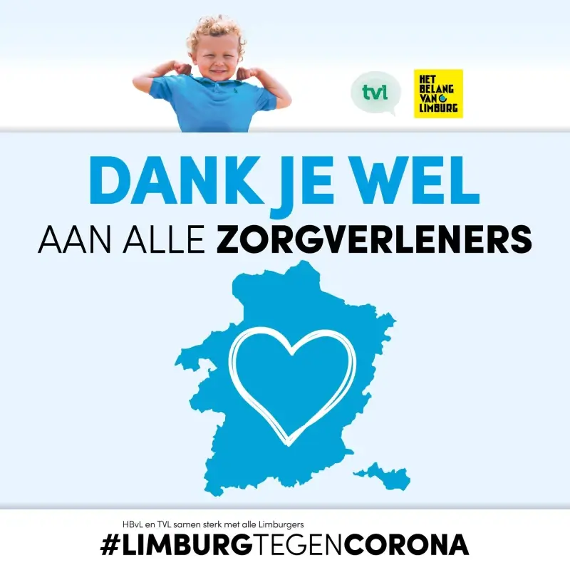 Bedank met onze poster alle zorgverleners in je buurt voor hun goede zorgen