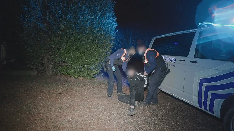 Politie rolt inbrekersbende op na achtervolging in Bilzen