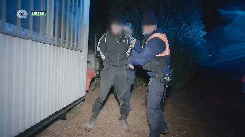 Politie houdt klopjacht op inbrekers in Bilzen