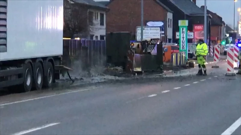 Gaslek in Beringen, Koolmijnlaan afgesloten