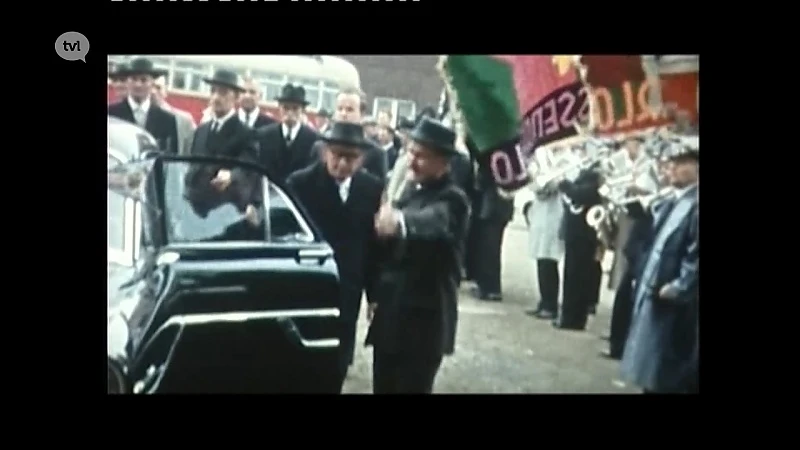 Huldiging burgemeester Clerckx Tessenderlo 1960