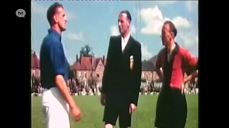Voetbalwedstrijd Beringen-Mijn