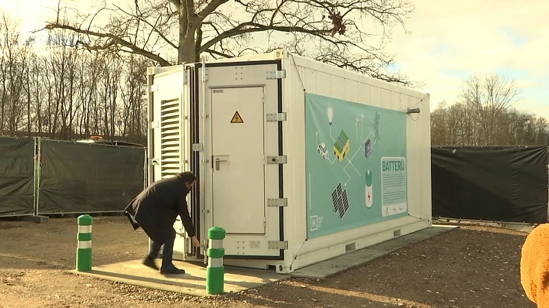 Hasselt en Nuhma nemen batterij voor zonne-energie in gebruik