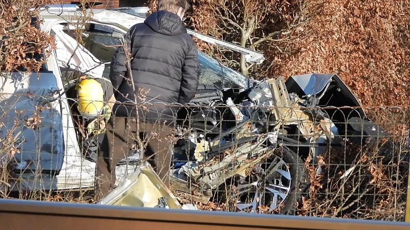 Bejaard echtpaar overleeft crash met trein in Hasselt