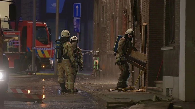 Kraakpand brandt volledig uit in Hasselt