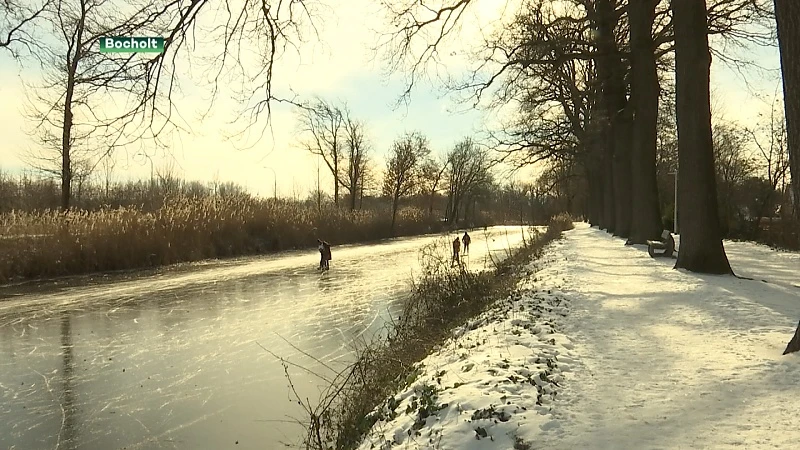 Koudegolf voorbij: laatste dag schaatsplezier