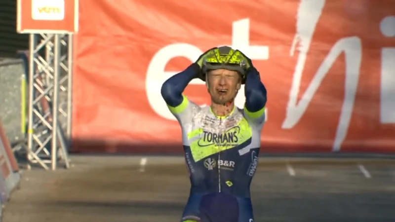Quinten Hermans wint Ethias Cross in Eeklo