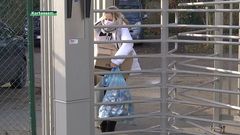 Kortessem opent eerste onbemand recyclagepark