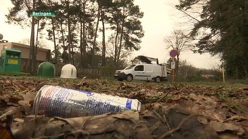 Beringen bant zwerfvuil: 15.000 euro aan GAS-boetes op jaar tijd
