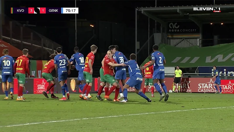 Racing Genk verliest zespuntenmatch in Oostende
