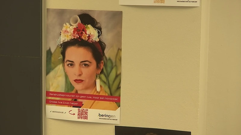 1 op 8 vrouwen kan geen menstruatieproducten betalen, stad Beringen organiseert inzamelactie