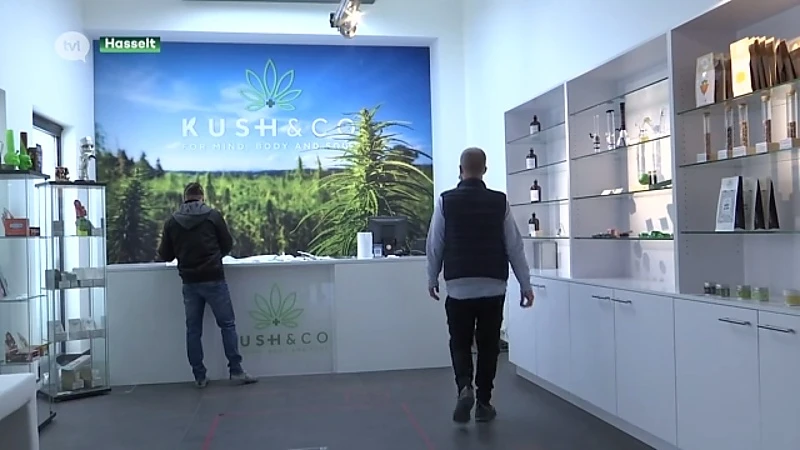 Cannabisshop in het centrum van Hasselt mag weer open