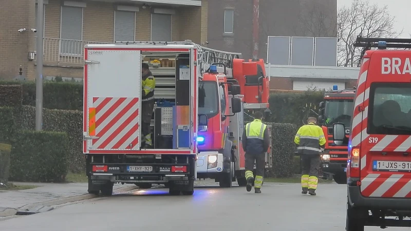 Koppel raakt gewond bij gasexplosie in Genk