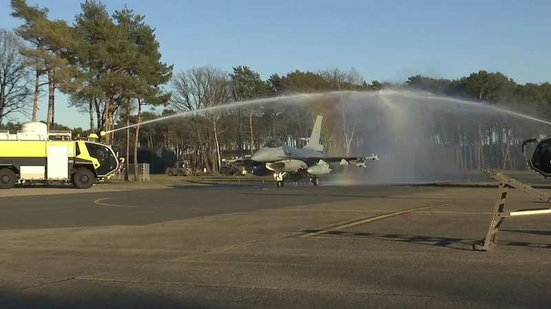 Piloot Kleine Brogel is eerste Europeaan met meer dan 5000 vlieguren met F-16