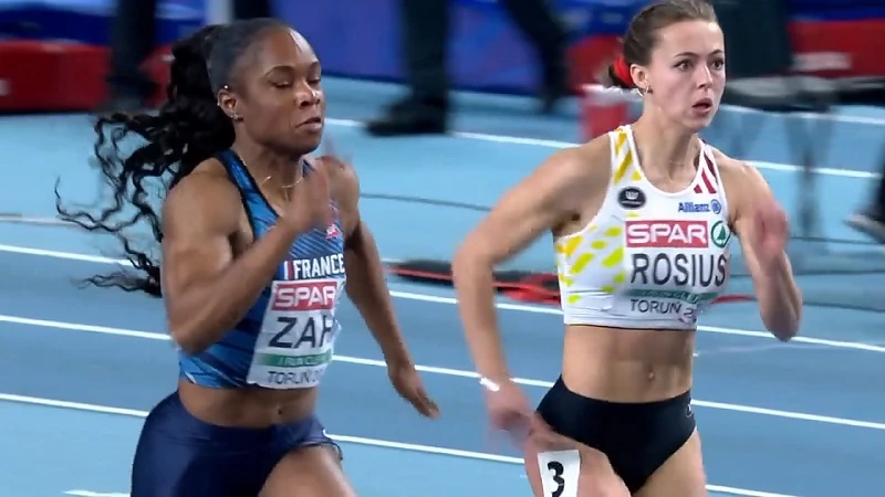 Rani Rosius strandt in halve finales op EK indoor